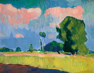 Alrededores de Chatou de Andre Derain
