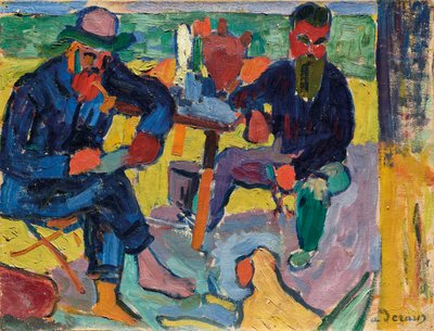 Mujer junto a la ventana de Andre Derain