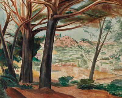 El bosque de Martigues de Andre Derain