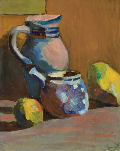 Bodegón con maceta azul de Andre Derain