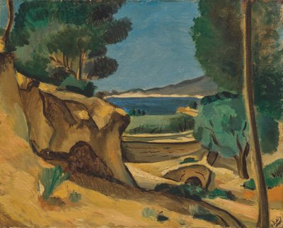 Paisaje alrededor de La Ciotat de Andre Derain