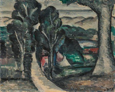Paisaje de Camiers (Pas-de-Calais) de Andre Derain