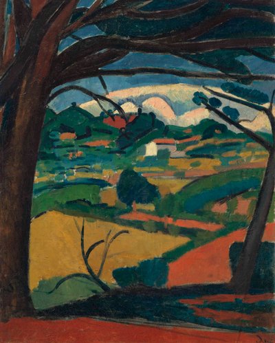 Paisaje en Provenza, Martigues de Andre Derain