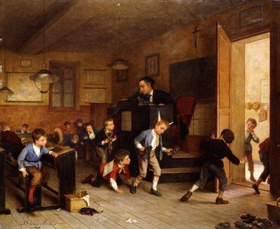 Mientras el maestro duerme de André Henri Dargelas