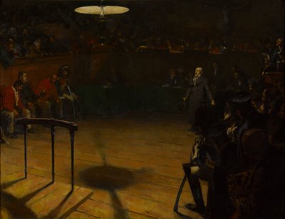 Jean Valjean ante el Tribunal de Arras, 1904 de André Victor Édouard Devambez