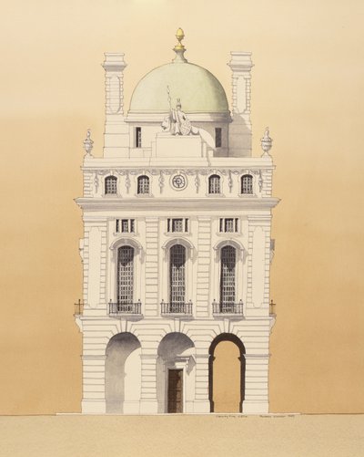 County Fire Office, Picadilly, Londres de Andras Kaldor