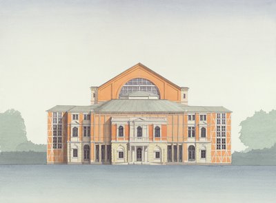 Festspielhaus, Bayreuth, Alemania de Andras Kaldor