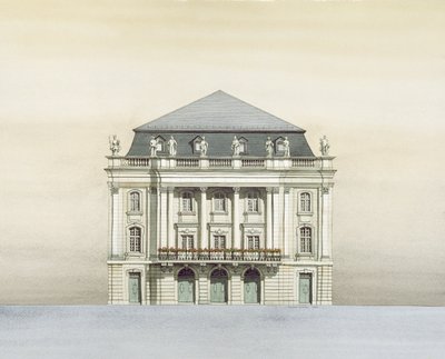 Ópera de Margravial, Bayreuth, Alemania de Andras Kaldor