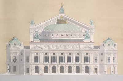 Ópera Garnier, París, Francia de Andras Kaldor