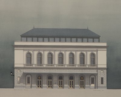 Teatro Comunale, Florencia, Italia de Andras Kaldor