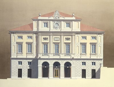 Teatro Nacional de San Carlos, Lisboa, Portugal de Andras Kaldor