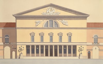 Teatro de Reggio, Parma, Italia de Andras Kaldor