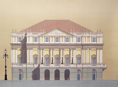 Teatro alla Scala, Milán, Italia de Andras Kaldor