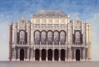 Sala de conciertos Vigado, Budapest, Hungría de Andras Kaldor