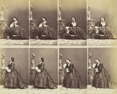 Berthe, 1862 de Andre Adolphe Eugene Disderi