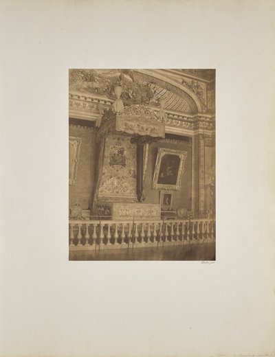 Dormitorio de Luis XIV de Andre Adolphe Eugene Disderi