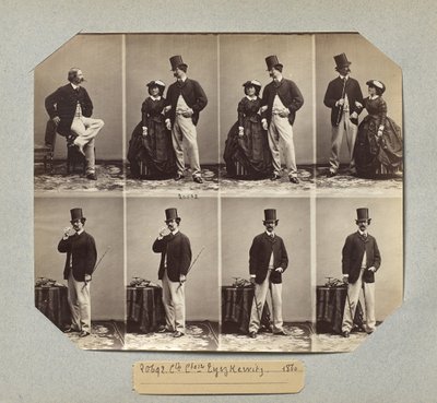 Conde y Condesa Tyszkiewicz de Andre Adolphe Eugene Disderi