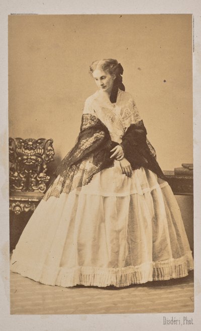 Duquesa Sofía de Morny 1838-1896, nacida Condesa Trubetskaya, 1862 de Andre Adolphe Eugene Disderi