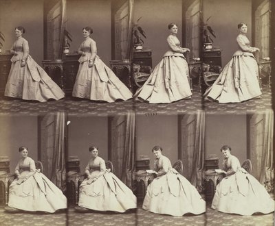 Esther David, 1866 de Andre Adolphe Eugene Disderi