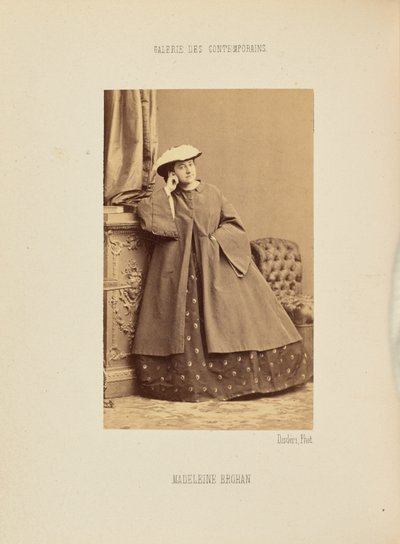 Madeleine Brohan de Andre Adolphe Eugene Disderi