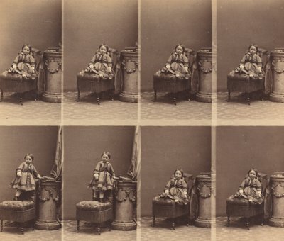 Mademoiselle Trachier, c. 1860 de Andre Adolphe Eugene Disderi