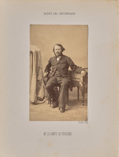 El Conde de Persigny de Andre Adolphe Eugene Disderi