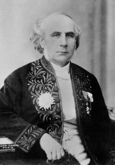Retrato de Octave Greard (foto) de Andre Adolphe Eugene Disderi