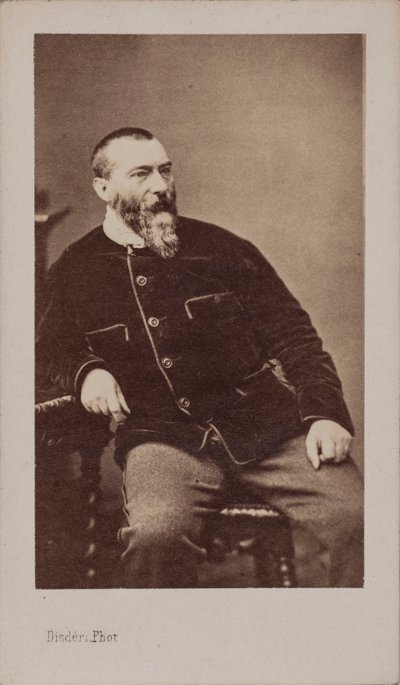 Retrato de Alphonse Karr 1808-1890 de Andre Adolphe Eugene Disderi