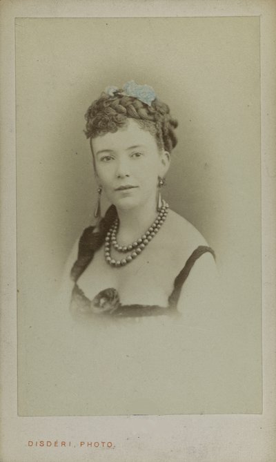 Retrato de Cora Pearl 1836-1886 de Andre Adolphe Eugene Disderi