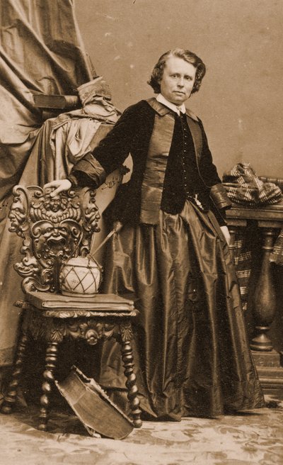 Retrato de Rosa Bonheur, c.1861 de Andre Adolphe Eugene Disderi