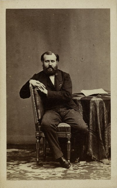 Retrato del compositor Charles Gounod 1818-1893 de Andre Adolphe Eugene Disderi