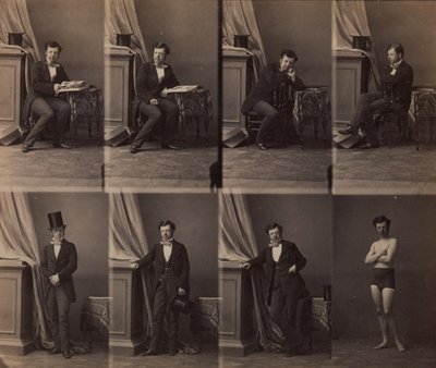 Príncipe Lobkowitz, 1858 de Andre Adolphe Eugene Disderi