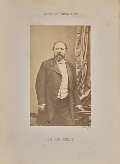Su Majestad Guillermo III de Andre Adolphe Eugene Disderi
