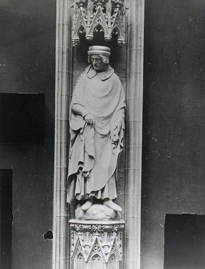 Copia de una estatua de Jean Bureau, Sire de la Riviere de Andre Beauneveu