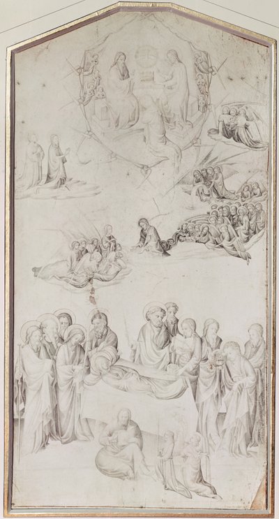 El funeral de la Virgen de Andre Beauneveu