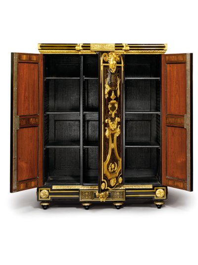 Petit armoise de Luis XIV, c.1700-10 de Andre Charles (attr. to) Boulle