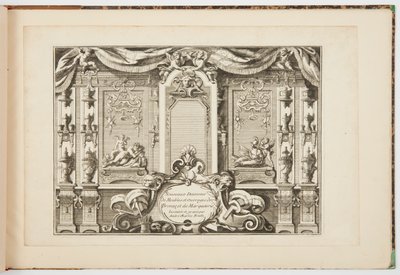 Nuevos Diseños de Muebles y Obras de Bronce y Marquetería de Andre Charles Boulle