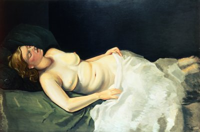 Rubia Desnuda Durmiendo de Andre Derain