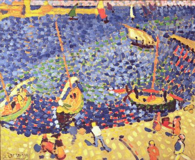 Barcos en Collioure de Andre Derain