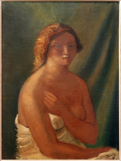 Buste de femme dénudée (Busto de mujer desnuda) de Andre Derain