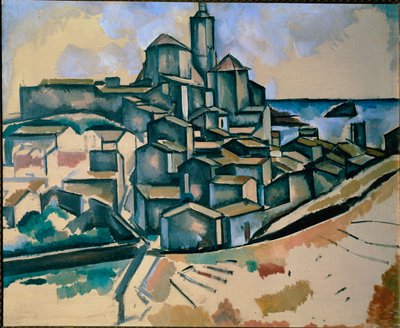 Cadaqués Pintura de André Derain (1880-1954) 1910 Praga, Galería Nacional de Andre Derain