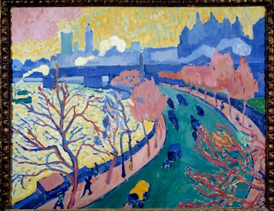 Puente de Charing Cross, Londres de Andre Derain