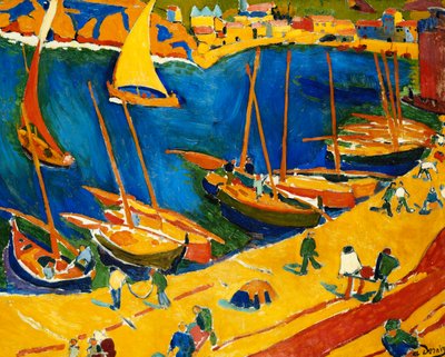 Collioure: El Puerto Pesquero; Collioure: Le Port de Peche de Andre Derain