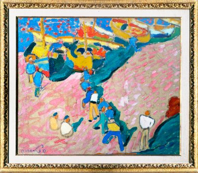 Pescadores en Collioure por André Derain de Andre Derain
