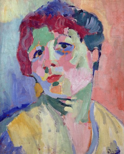 Cabeza de mujer de Andre Derain