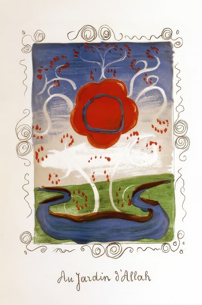 En el jardín de Alá de Andre Derain