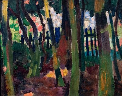 La Clairière, hacia 1904 (óleo sobre lienzo) de Andre Derain