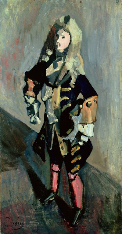Traje de Luis XIV (1638-1715), c.1903 (óleo sobre lienzo) de Andre Derain