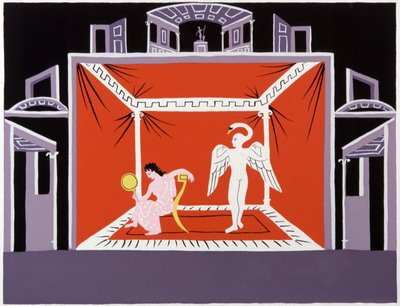 Religión. Mitología griega. Leda y el cisne de Andre Derain