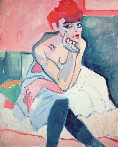 La bailarina, c.1910 (óleo sobre lienzo) de Andre Derain
